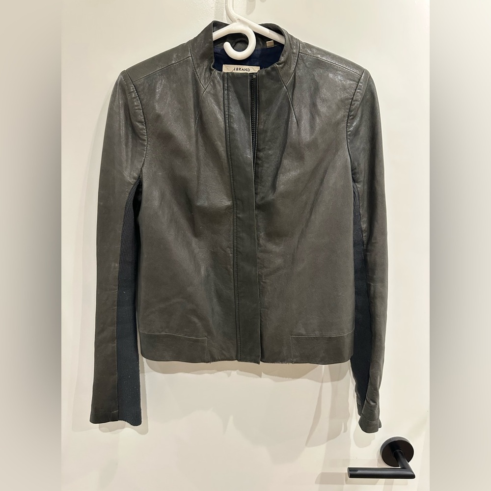 JBRAND leather jacket size small